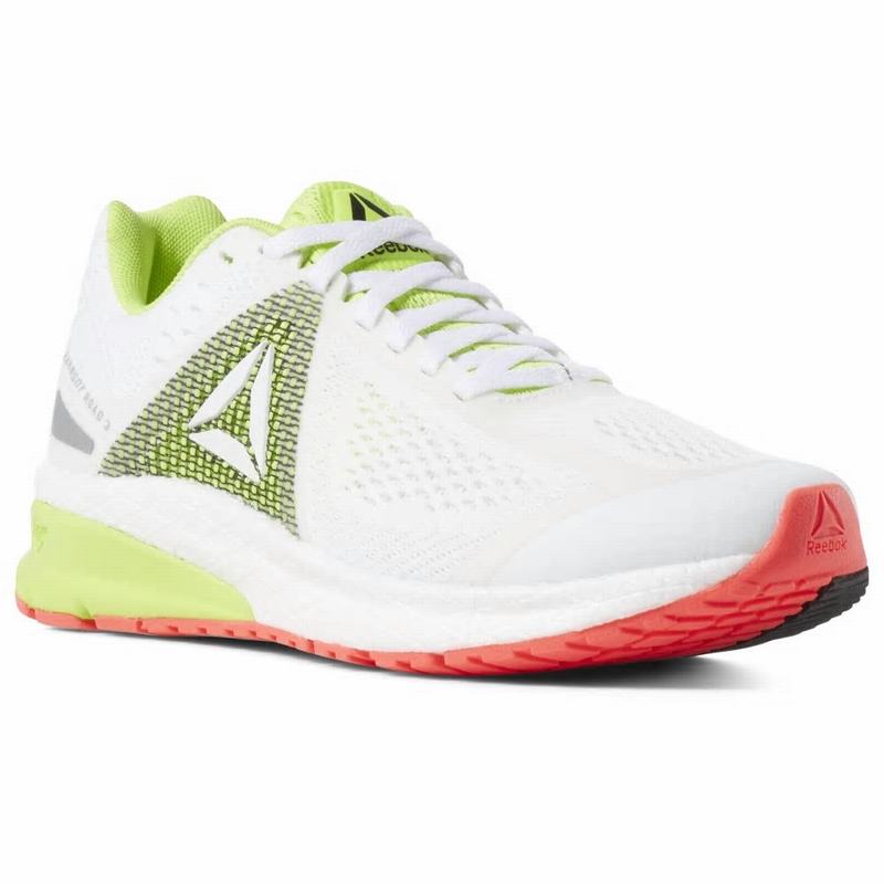 Reebok Harmony Road 3 Bežecké Tenisky Damske - Biele/Svetlo Zelene/Červené KD8485PX